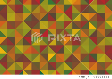 Random abstract pixel art, simple illustration. Mosaic texture. Triangular pixelation, abstract textured polygonal background. 94553313