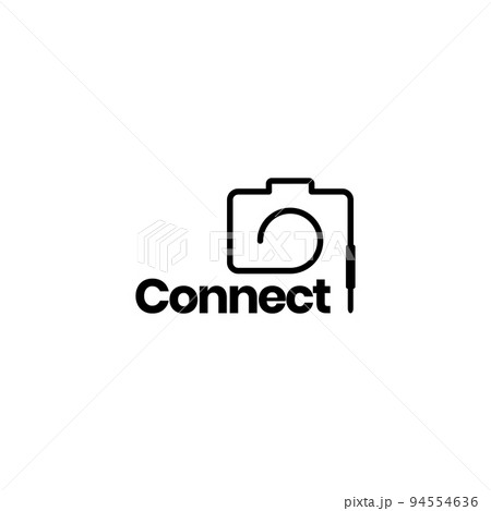 connect cable camera logo design connect cable camera logo design 94554636