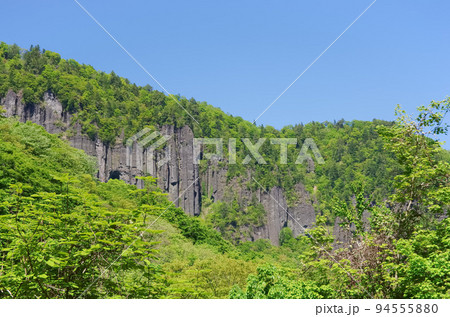 二口峡谷・磐司岩(宮城県仙台市) 二口峡谷・磐司岩(宮城県仙台市) 94555880