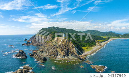 【徳島】蒲生田岬【ドローン空撮】 94557949