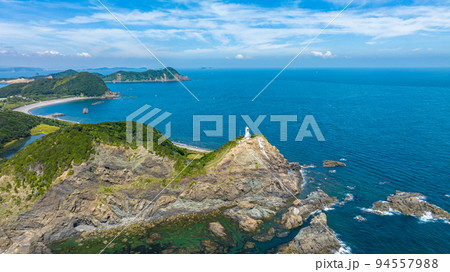 【徳島】蒲生田岬【ドローン空撮】 94557988