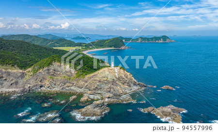 【徳島】蒲生田岬【ドローン空撮】 【徳島】蒲生田岬【ドローン空撮】 94557996