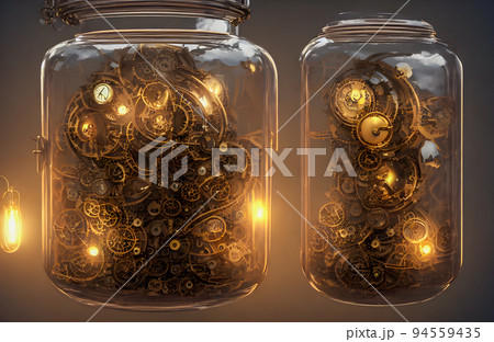 Fantasy steampunk design. Abstract background. concept. 3d Fantasy steampunk design. Abstract background. concept. 3d 94559435