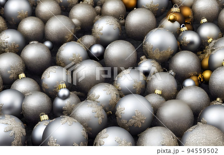Christmas Decoration. Holiday Decorations. Christmas balls. Banner size Christmas Decoration. Holiday Decorations. Christmas balls. Banner size 94559502