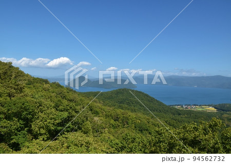 有珠山からの洞爺湖 北海道 有珠山からの洞爺湖 北海道 94562732