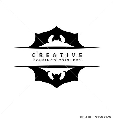 night animal halloween bat logo vector symbol 94563420