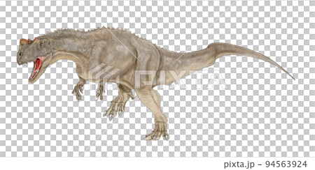 ケラトサウルス　ユニークな角を持つジュラ紀の肉食恐竜 94563924