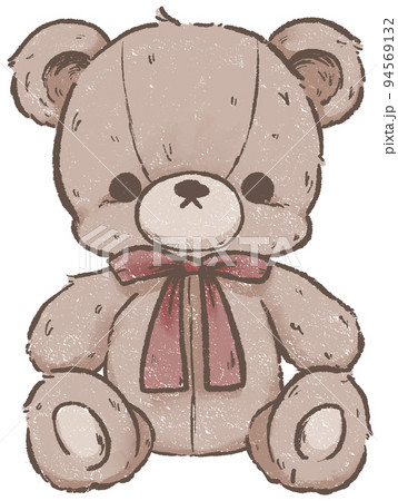 赤いリボンをつけたテディベア 赤いリボンをつけたテディベア 94569132