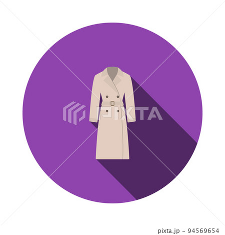 Business Woman Trench Icon 94569654