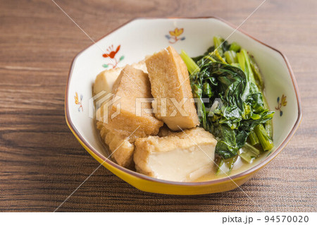 厚揚げと水菜のさっと煮 94570020