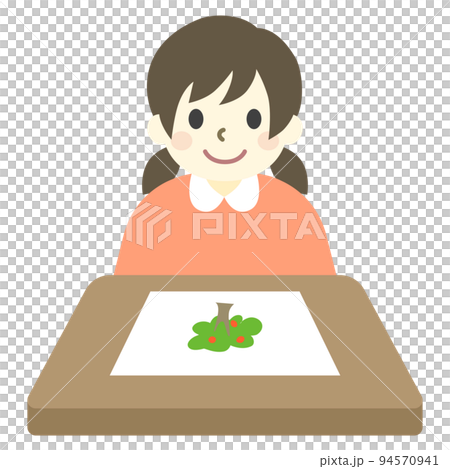 バウムテスト　女の子 94570941