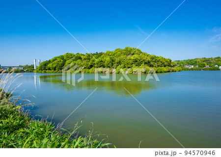 奈良県奈良市 ウワナベ古墳 奈良県奈良市 ウワナベ古墳 94570946