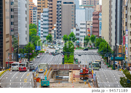 2022年9月 広島駅前通り稲荷町交差点までのビル群 2022年9月 広島駅前通り稲荷町交差点までのビル群 94571189