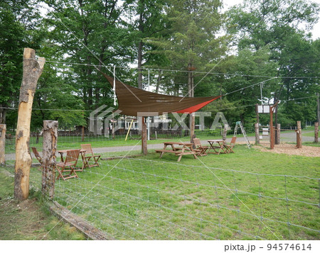 新めむろ嵐山スカイパークのドッグラン 94574614