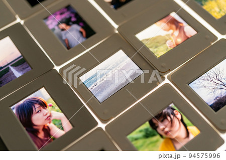 マウント仕上げをしたリバーサルフィルム マウント仕上げをしたリバーサルフィルム 94575996