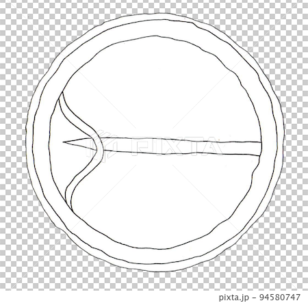 缶バッチのイラスト 94580747