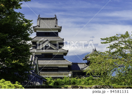 松本城　天守閣　長野県松本市 94581131