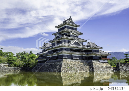 松本城 天守閣 長野県松本市 松本城 天守閣 長野県松本市 94581134
