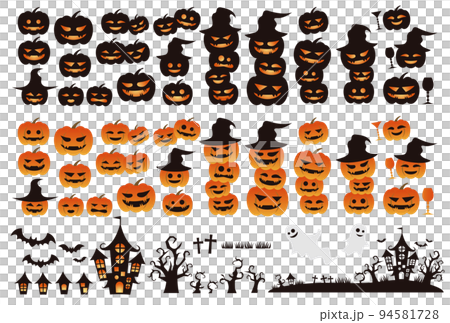 Halloween material 94581728