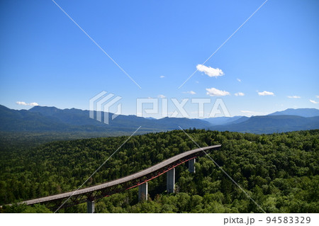 S字の橋　（北海道　松見大橋） 94583329