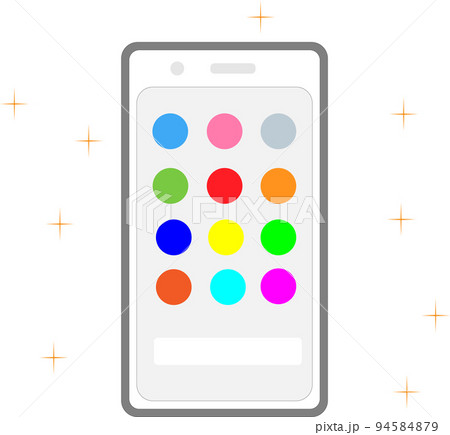新品のスマホのイラスト 新品のスマホのイラスト 94584879