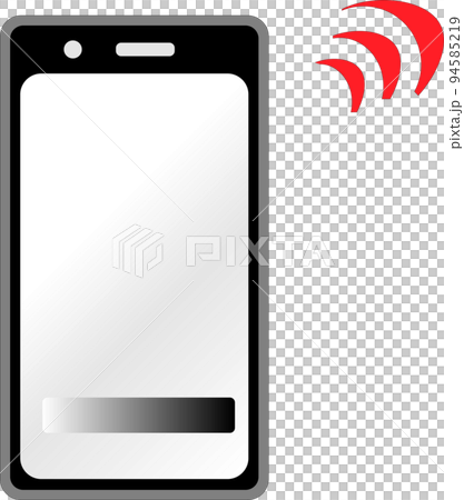 黑色智能手機的插圖 94585219