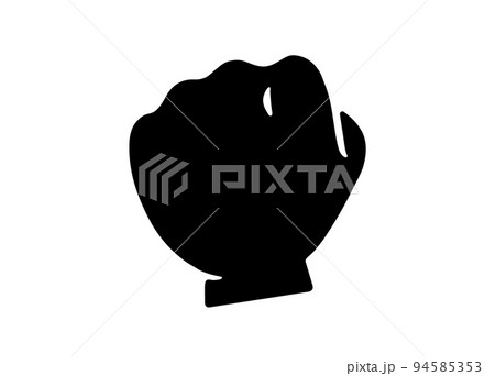 ファイト こぶし アイコン 頑張る ベクターイラスト ファイト こぶし アイコン 頑張る ベクターイラスト 94585353