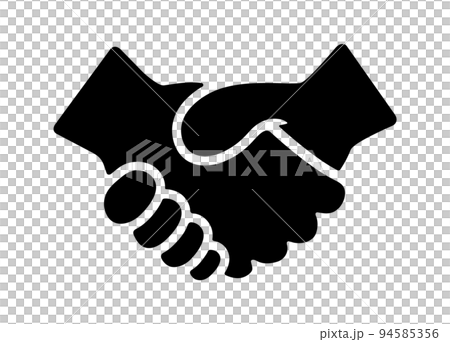 握手 アイコン シェイクハンド ベクターイラスト 94585356
