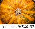 Close up ripe pumpkin background 94586137