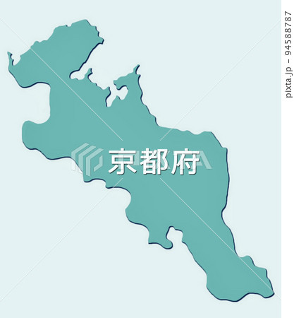 日本地図 アイコン 京都府 日本地図 アイコン 京都府 94588787