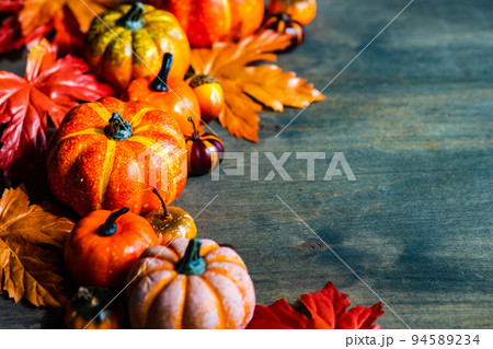 Autumnal flat lay Autumnal flat lay 94589234