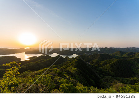 烏帽子岳展望所 対馬 烏帽子岳展望所 対馬 94591238