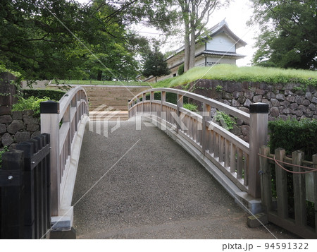 金沢城公園 極楽橋と三十間長屋 金沢城公園 極楽橋と三十間長屋 94591322