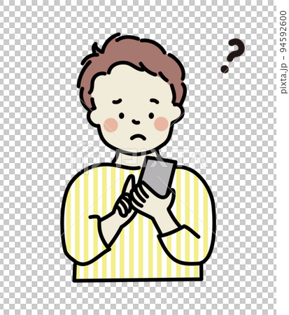 Young man using a smartphone 94592600