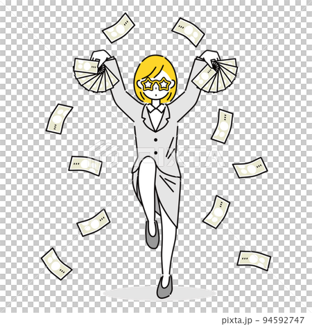 大金 ビジネスウーマン 大金 ビジネスウーマン 94592747