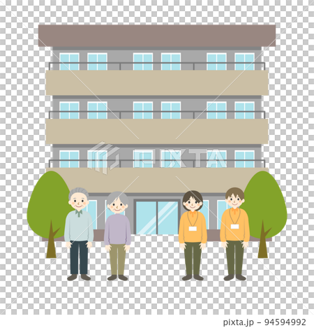 介護職員　高齢夫婦　建物 94594992