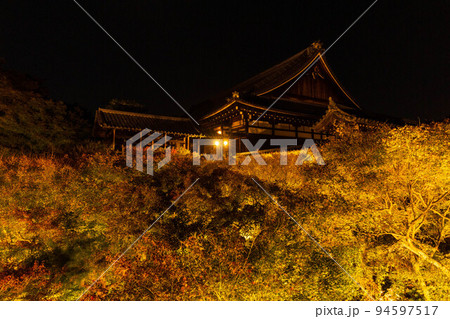 京都東山の秋 東福寺 紅葉ライトアップ 方丈 京都東山の秋 東福寺 紅葉ライトアップ 方丈 94597517