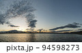 パノラマ 夕日 夕暮れ 94598273