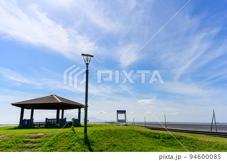 長部田海床路(ながべたかいしょうろ)風景 観光名所 長部田海床路(ながべたかいしょうろ)風景 観光名所 94600085