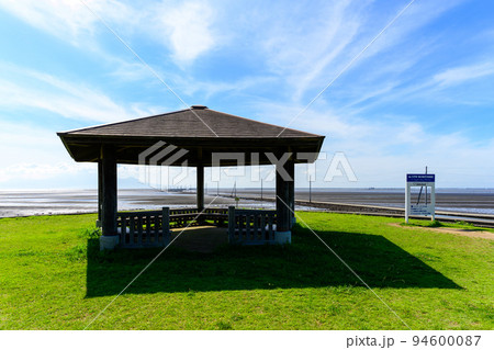 長部田海床路(ながべたかいしょうろ)風景 観光名所 長部田海床路(ながべたかいしょうろ)風景 観光名所 94600087