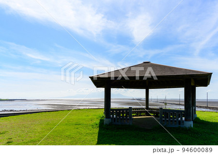長部田海床路(ながべたかいしょうろ)風景 観光名所 長部田海床路(ながべたかいしょうろ)風景 観光名所 94600089