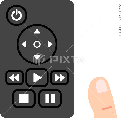 映像、音楽プレーヤーのリモコン 94601997