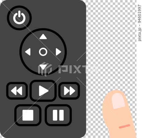 映像、音楽プレーヤーのリモコン 94601997