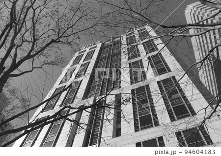 弁護士会館ビル（東京都千代田区霞が関）モノクロ 94604183