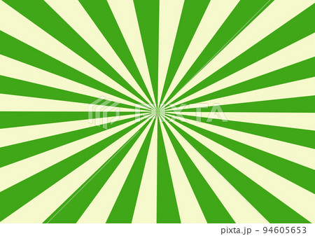 abstract sunburst pattern background, green color, burst illustration template for product backdrop, banner, poster. 94605653
