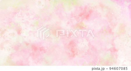 春 アブストラクト 水彩の背景 かわいい ピンク 春 アブストラクト 水彩の背景 かわいい ピンク 94607085