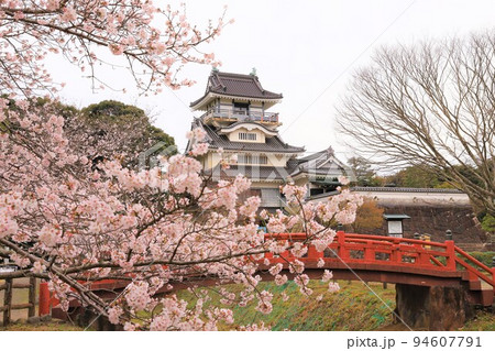 小山城と桜 94607791