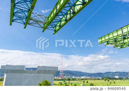 大阪府 新名神高速道路 淀川東高架橋工事 大阪府 新名神高速道路 淀川東高架橋工事 94609540