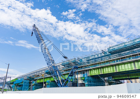 大阪府 新名神高速道路 淀川東高架橋工事 大阪府 新名神高速道路 淀川東高架橋工事 94609547