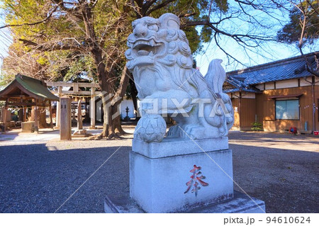 諏訪大神社 狛犬 籠原 南口 諏訪大神社 狛犬 籠原 南口 94610624